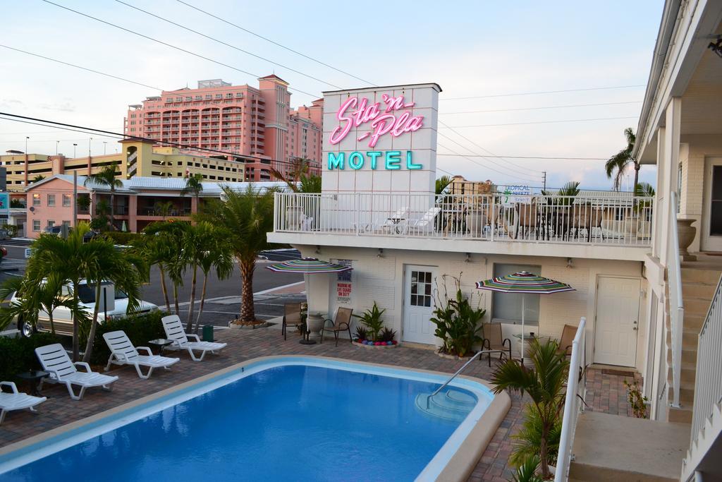Sta N Pla Motel Clearwater Beach Eksteriør billede