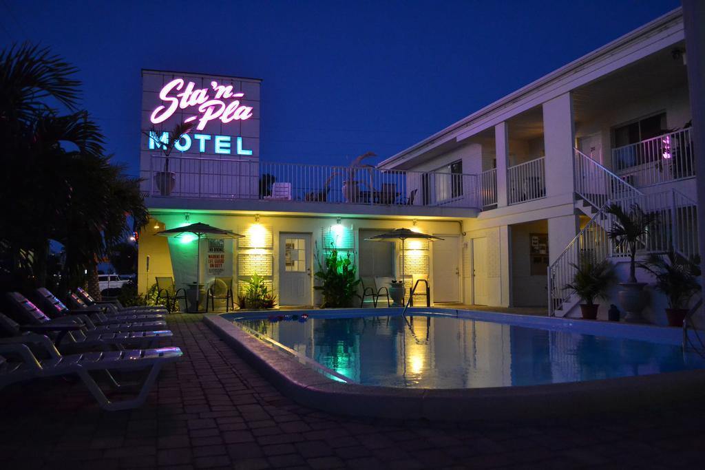 Sta N Pla Motel Clearwater Beach Eksteriør billede