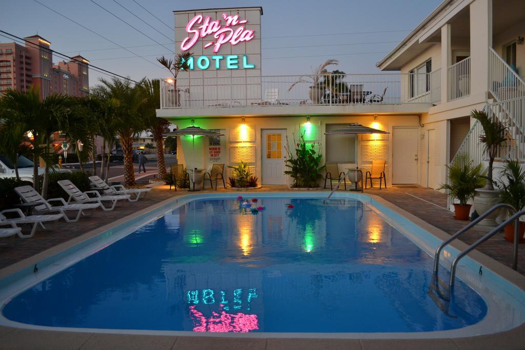 Sta N Pla Motel Clearwater Beach Eksteriør billede