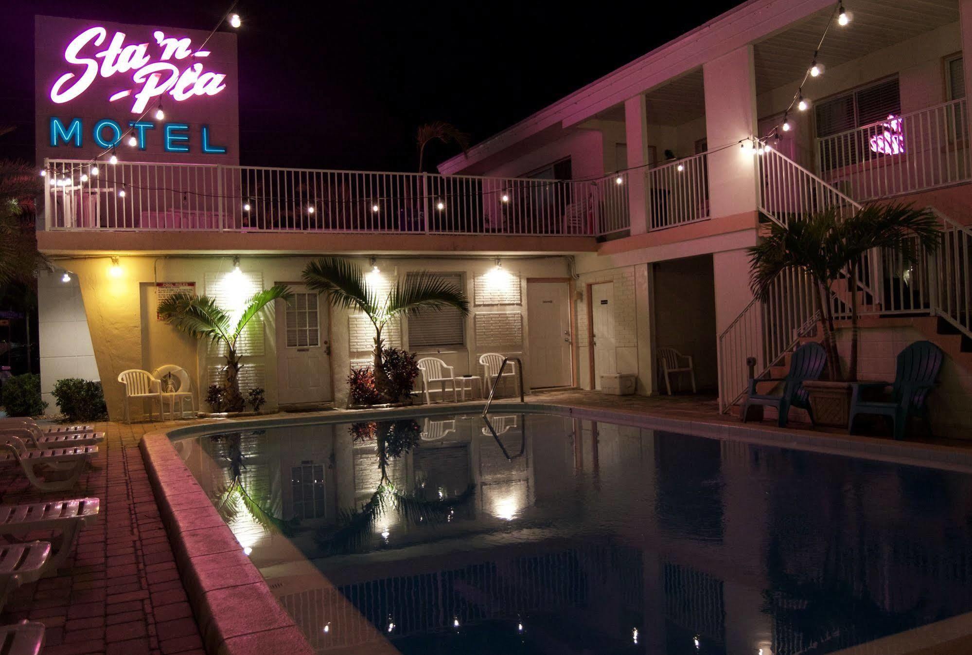 Sta N Pla Motel Clearwater Beach Eksteriør billede